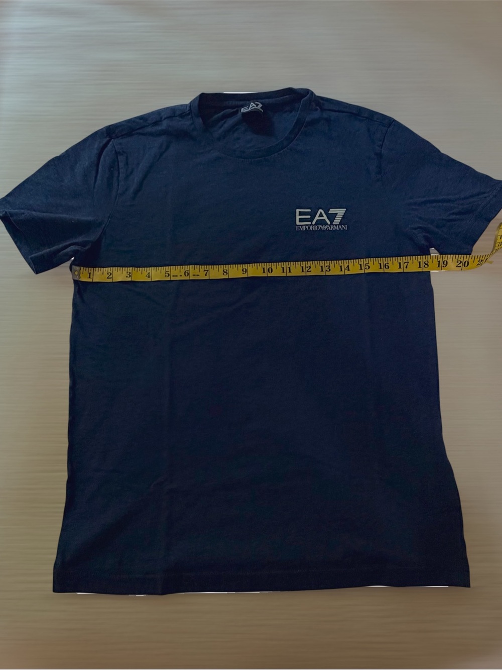 Emporio Armani EA7 Navy Short Sleeve Logo Tee